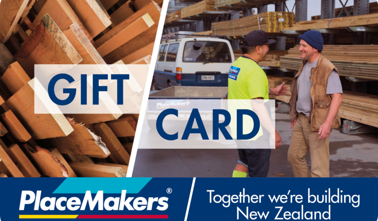 Three lucky recipients will each receive a $1500 PlaceMakers gift card!