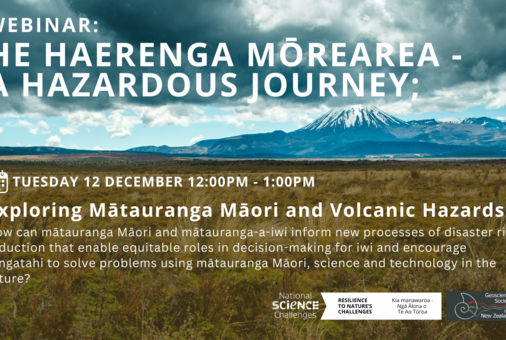 He Haerenga Mōrearea - A Hazardous Journey Exploring Mātauranga Māori and Volcanic Hazards
