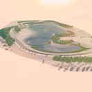 This wetland is very large (approximately 3.5 hectares), and complex (sinuous design), located within the active floodplain of a major stream, situated between a significant ecological area and commercial precinct.