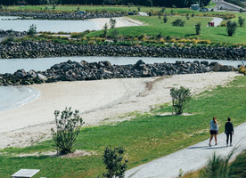 Taumanu Reserve, Onehunga won an NZILA Award of Excellence in 2017. It is an Isthmus project.