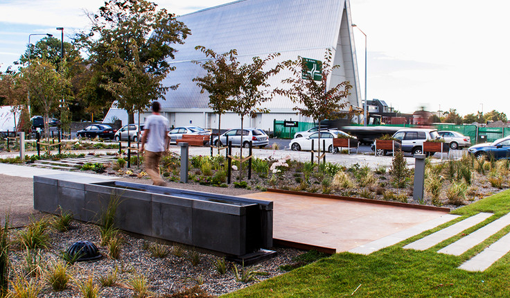 Former CTV site memorial Christchurch, photo credit Jasmax