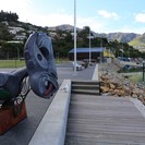 The landscape design strategy adopted an integrated approach to maritime industrial character in conjunction with mana whenua cultural design.