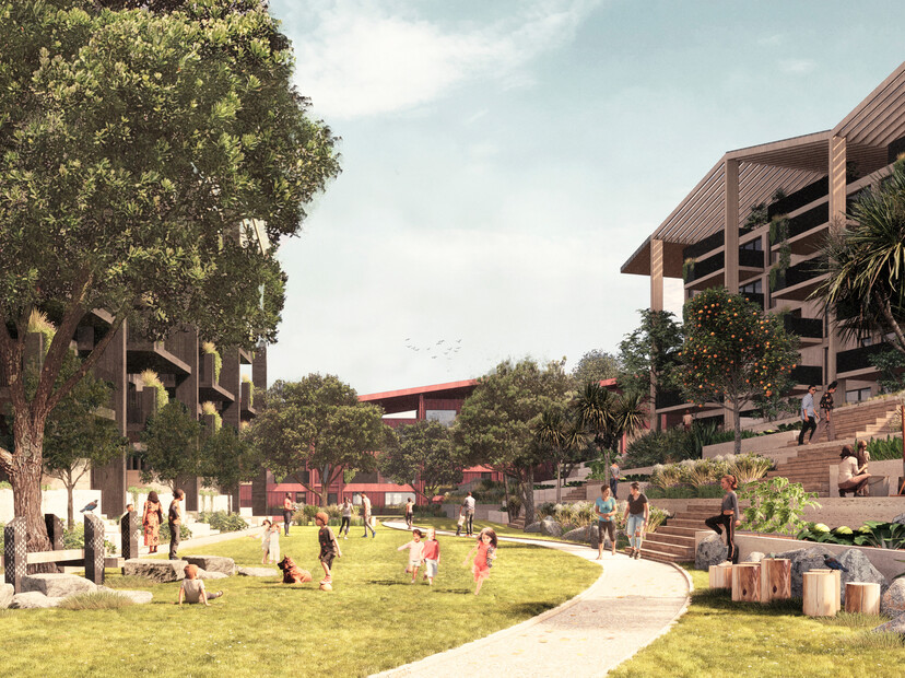 Ngāti Whātua Ōrākei Masterplan - Kainga (c) Jasmax
