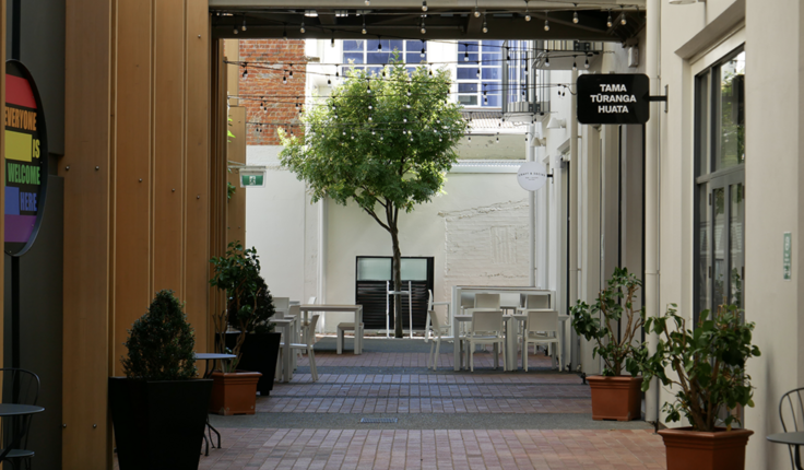 EVERYONE IS WELCOME HERE Opera laneway (Photo credit: Lizzie Burn)