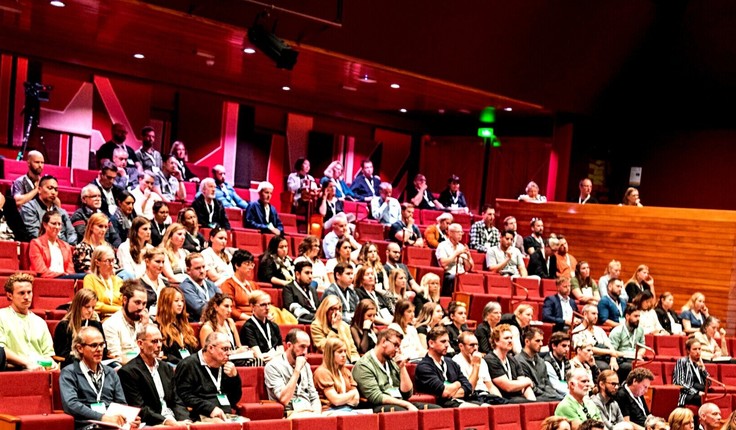 The audience at day one of the conference.