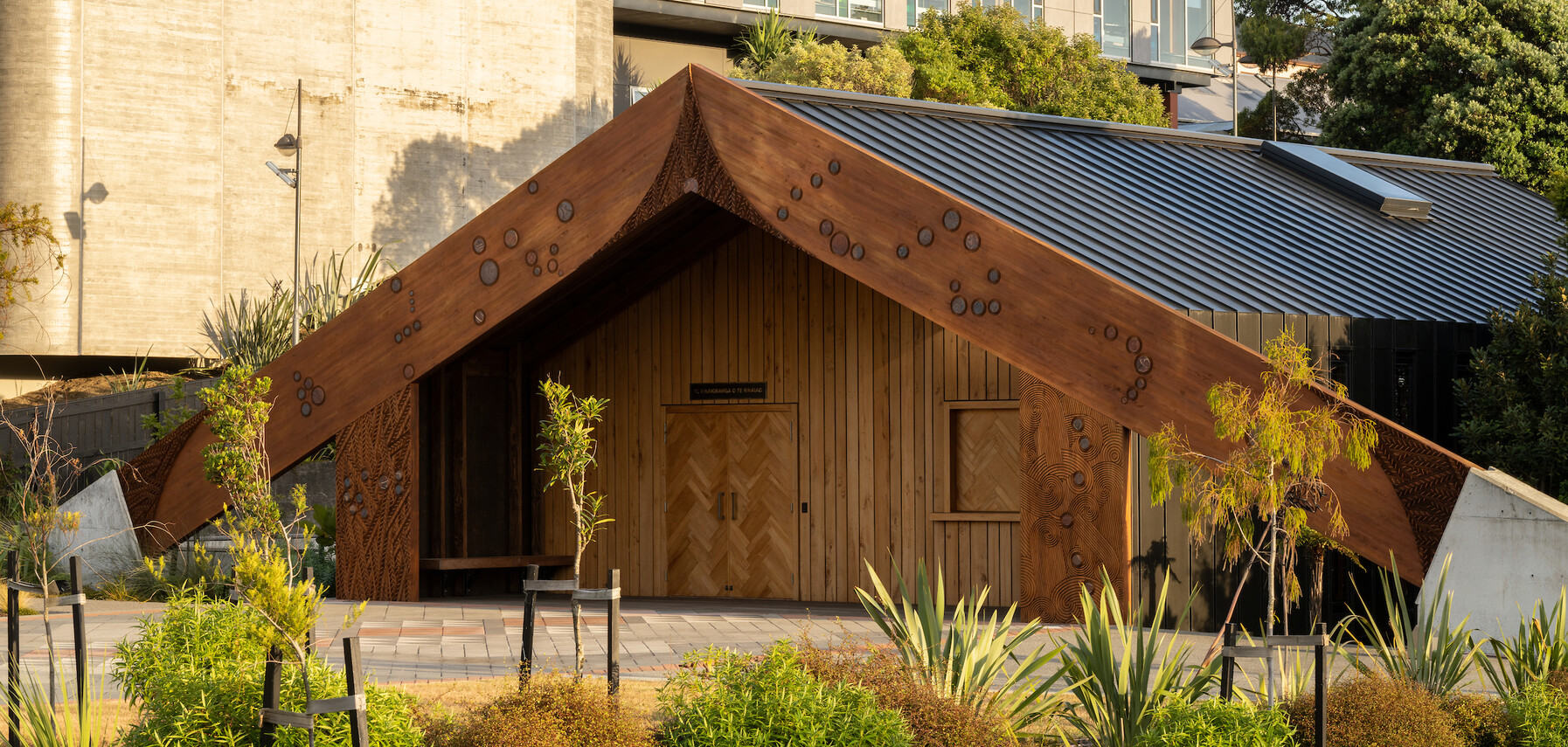 Te Rau Karamu Marae Landscape | New Zealand Institute of Landscape ...