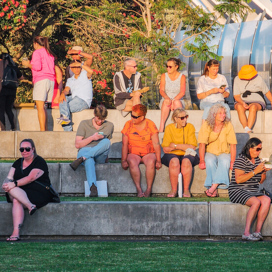 Pūtahi Park Whangārei
Amphitheatre seating during market