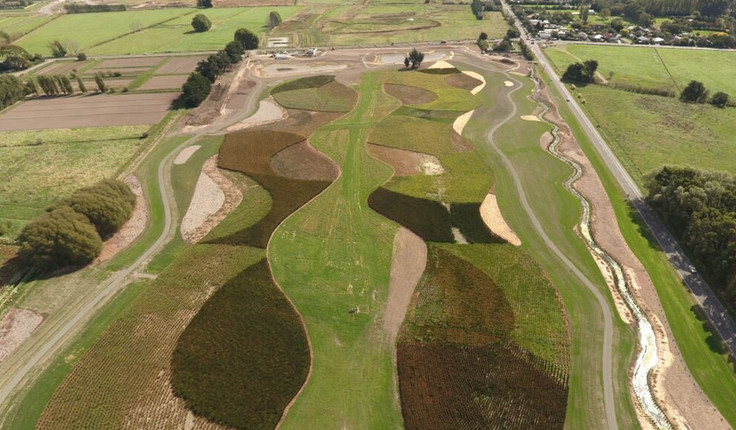 The Sparks Road wetland.