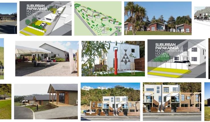 Google image search for papakāinga shows a diverse range of housing models.
