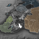 Map showing the strategic location of Miramar (Motu Kairangi) in Wellington's ecological network