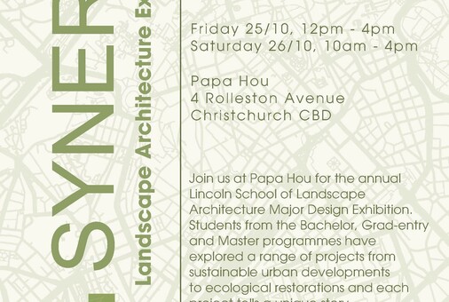 Synergy 2024: Student Landscape Architecture Exhibition