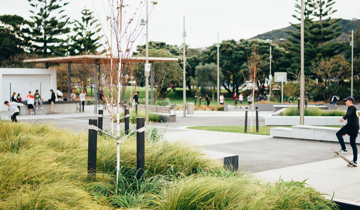 Riddiford Gardens and Civic Park in Lower Hutt has been completely revitalised.