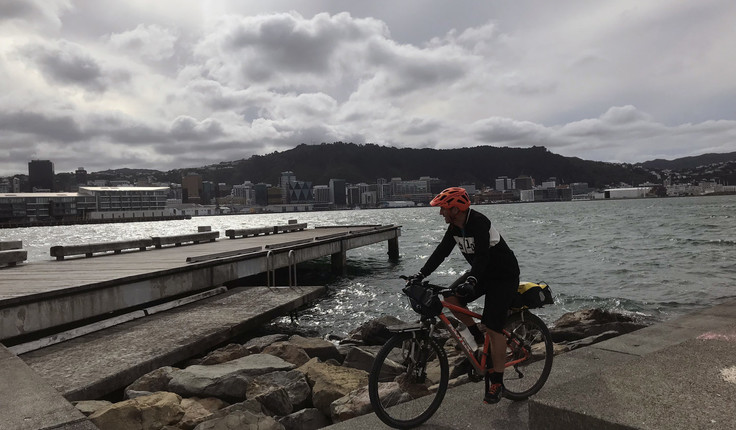 Ralph Johns combined his love of cycling with his love of landscape spending eleven days visiting most of the 25 Isthmus projects documented in a book he co-wrote called Coast, Country, Neighbourhood, City.