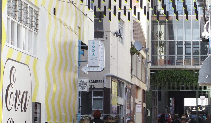 The laneways are a modern interpretation of an area’s heritage.