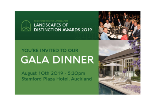 2019 Landscapes of Distinction Awards Gala Dinner
