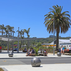 The design brief was to create a mixed use space in the town centre to encourage walking and cycling instead of driving, promote active physical health and well-being with consideration to universal accessibility. We needed to create a safer and more vibrant town centre where people can visit, spend time and enjoy the many activities and opportunities on offer.