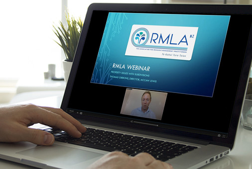 RMLA Webinar: Property Issues with Subdivisions