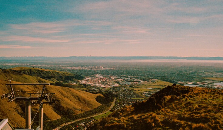 Christchurch from Heathcote Valley. Photo Credit: Kishan Modi.