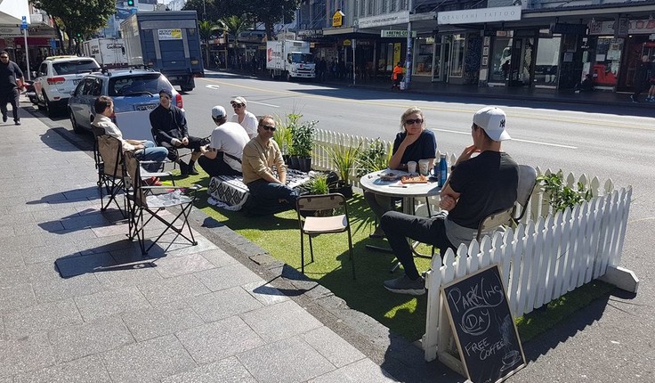 Park(ing) day has been running since 2005