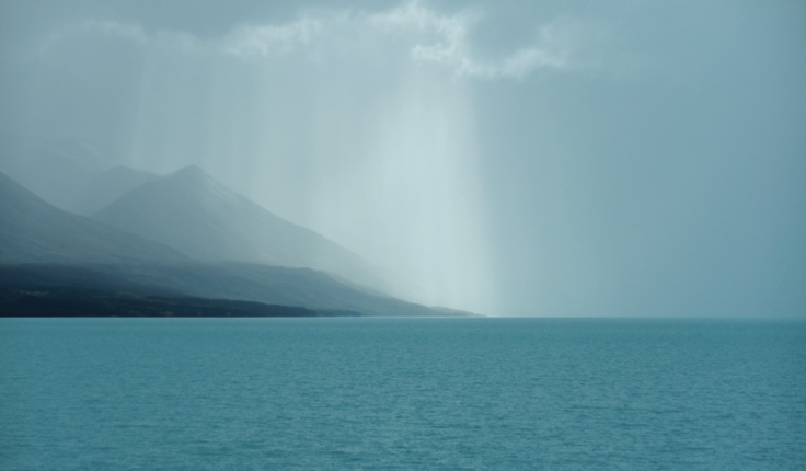 Light on Lake Hawea by Jacky Bowring
