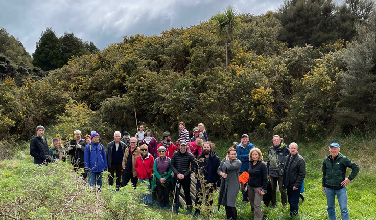 Tree planters at Queen Elizabeth Park