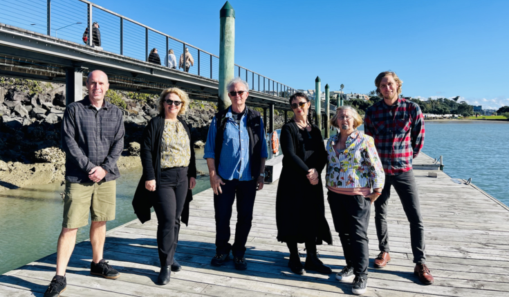 The judging panel was in Auckland on the second to last day of site visits.
