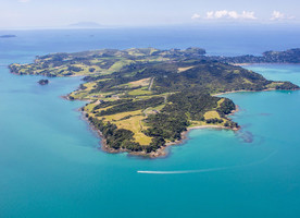 An aerial view of Waiheke Island. Photo credit - Skyview Photography Ltd.