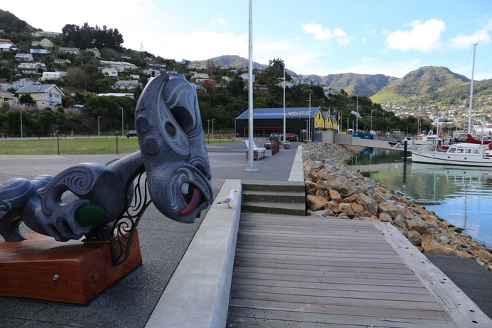 The landscape design strategy adopted an integrated approach to maritime industrial character in conjunction with mana whenua cultural design.
