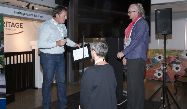 Neil Challenger is welcomed as an NZILA fellow - April 11 2018